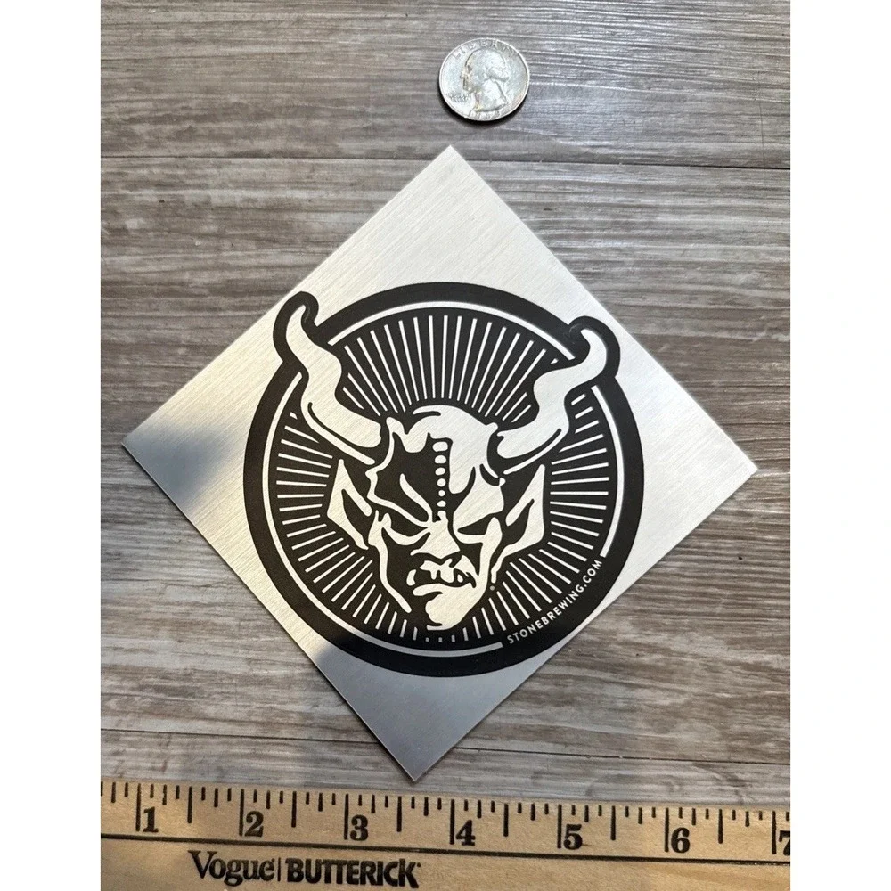 Stone Brewing Company Beer Sticker 6 Inch‎ - Gargoyle - California
